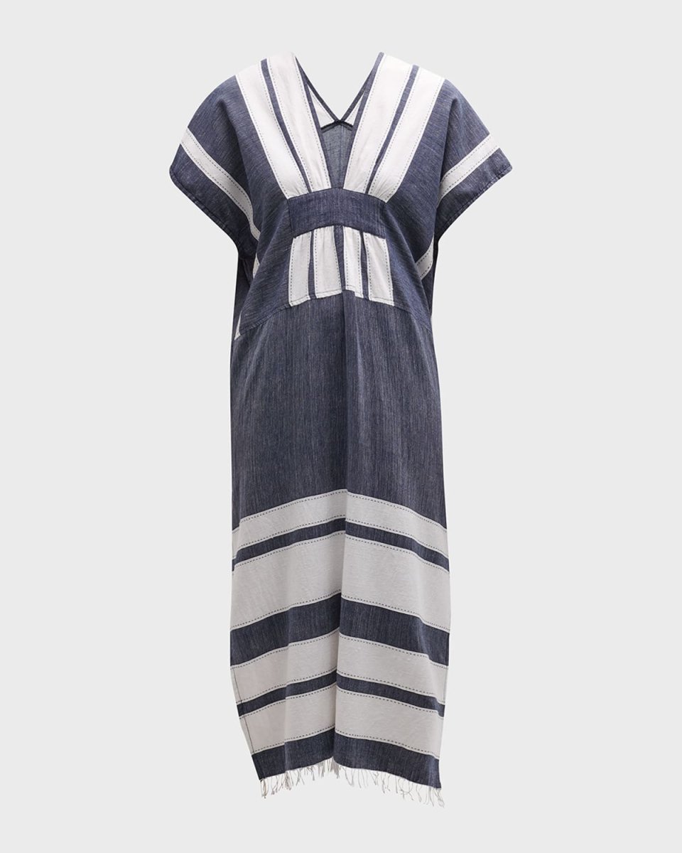 Gasira V-Neck Caftan Coverup
